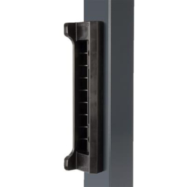 Slotvanger kunststof opbouw voor Fortylock, Fiftylock en Sixtylock - voor profiel 40x40 mm Art. nr. SFKPQF40 prijs per Stuk(s) excl. BTW