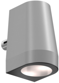 CONE55-230V-SILV - Architecturale kegelvormige wandverlichting, 55mm breed, 230Vac ZILVER. Art nr. LOC1212 ZILV  (NE)