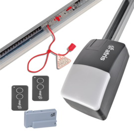 V2  KIT ATRIS-700 - rail 1x3.3m tandriem + ontvanger + 2 zender 2k. Voor sectionaal- en kantelpoorten met veren  (NE)