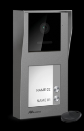 Facila neXt D21S/2 buitenpost 2 drukknoppen Art nr. 105066  (SE)