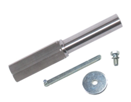 Sommer Asadapter voor holle 6-kant as 27mm Art nr. 104232  (SE)