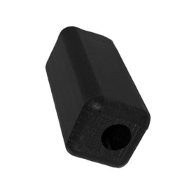 Inslagprop 50x50 mm nylon met ongecentreerd gat Art. nr. INSLPROP5050SUB prijs per Stuk(s) excl. BTW