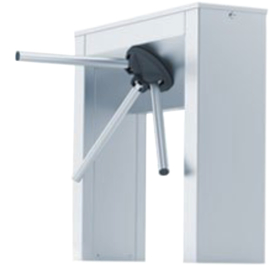 Gastop TM-BR2AL : Driepoot tourniquet, box model gemotoriseerd. Enkele passage met vaste armen. Art nr. GTP0023  (NE)