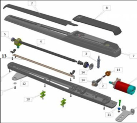 ditec pwr35 onderdeel 13. artikel 6PWR35CVS  (HO)
