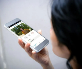 Doorbird D1101V IP videokit opbouw, incl. voeding + wifi