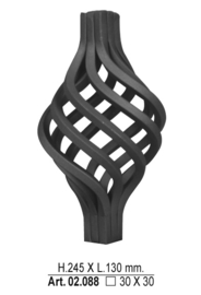 02.088~~TORS 245X130MM # 30MM