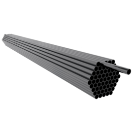 Bovenbuis Ø42x1,75x6000 mm - thermisch verzinkt en gecoat RAL7016 Art. nr. PR7016421756000 prijs per Bundel à 61 stuks excl. BTW