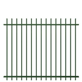 Spijlenvak Orion pro 2000 - h.o.h. 100 mm - sendzimir verzinkt en gecoat RAL6005 Art. nr. VAO1SV60052000 prijs per Stuk(s) excl. BTW