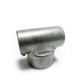 T-kop 60x42 bajonetsluiting incl. 2 stelschroeven Art. nr. TKALU6042BAJO+2SS prijs per Stuk(s) excl. BTW