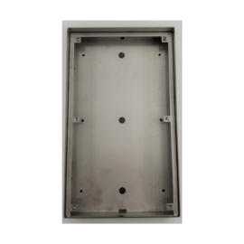 Behuizing opbouw RVS voor DINA van 8 DK + code tot 24 DK zonder code Art nr. INT12-0169  (NE)