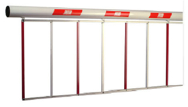 RIB slagboom Hangnet 2m voor ronde arm Art nr. BAR220  (NE)