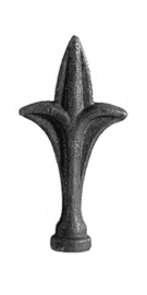 166ZST~~LASBARE SPEERPUNT 133X70MM.