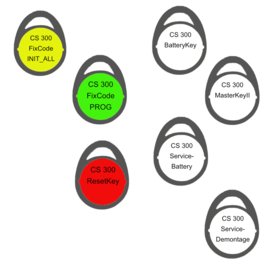 SAG Programmeerset voor CS300 - NETTO Art nr. CS300PGM  (NE)