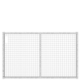 Tuinpoortvleugel met gaasvulling 2000x1250 - verzinkt Art. nr. TPVV200125 prijs per Stuk(s) excl. BTW