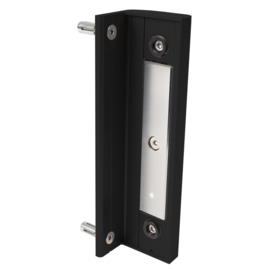 Inbouw magneetslot voor draaipoorten in RAL9005 Art. nr. BMAG25009005  (TH)