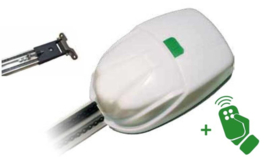 Kit SEA CORONA 150Kg, rail met ketting lengte 3m, ontvanger en 1 zender. Art nr. KIT776