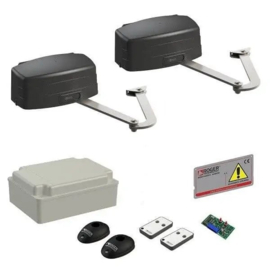 Roger R23/374 Kit draaihekaandrijving knikarm opbouw tot 3,5m vleugel lange arm (LT303)  (HO)