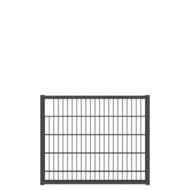 Tuinpoortvleugel 1200x1000 mm met dubbelstaafmatvulling - RAL7016 Art. nr. TPTDM7016120100 prijs per Stuk(s) excl. BTW