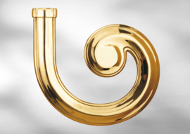 DL50R~~GEPOLIJST MESSING EINDSTUK