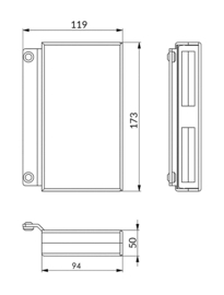 144GS 50mm~~17947 Tegenkast