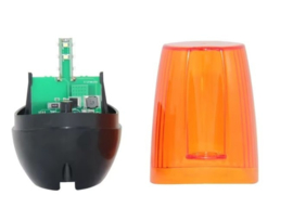 jd02 -universele knipperlamp 12v tot 230v met ingebouwde knipper functie  (QU)