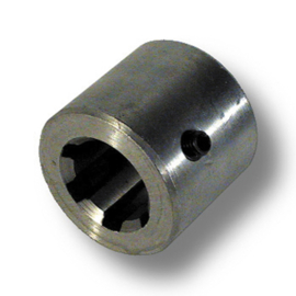 639080~~DEA 954 Getande bus L=35mm ( voor zijdelinks montage)