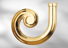 DL50L~~GEPOLIJST MESSING EINDSTUK