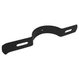 Langlip tussenbeugel Ø 89 mm - elektrolytisch verzinkt en gecoat RAL9005 Art. nr. LLB900589 prijs per Doos à 100 stuks excl. BTW