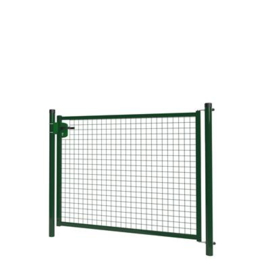 Enkele tuinpoortset met gaasvulling 1500x1250 - RAL6005 Art. nr. TPS6005150125S prijs per Set excl. BTW