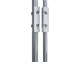 CLB-MAMMOTH - Montagebeugel voor Mammoth poortsluiter op ronde palen. Art nr. MIC952  (NE)