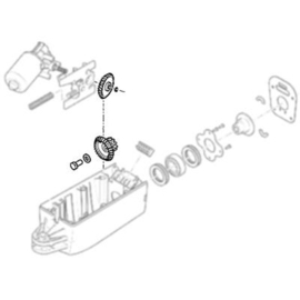 Sommer Konische tandwielenset Twist 350 Art nr. 104025  (SE)