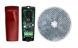 Kijzer K-611 IR Sensor met reflector en zonnekap, tot 12meter.Art. 4608  (QU)