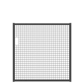 Tuinpoortvleugel 1500x1500 mm met gaasvulling - RAL7016 Art. nr. TPS7016150150 prijs per Stuk(s) excl. BTW