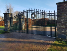 Quiko Spider met 230v 2204uni sturing ,set 2 motoren, tot 5 meter poort-vleugel, knikarm motoren voor grote penanten. tot 1 meter dik.  Geen middenstop nodig.Art.0730  (QU)