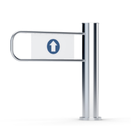 Gastop draaihek.  (NE)