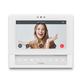 VIDEX  Binnenpost IP Klass serie wit Art nr. VIPKL7VXIPW  (NE)