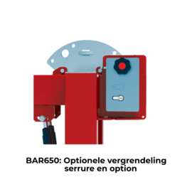 Vektor Manuele slagboom 3,5m opb RW Art nr. BAR682