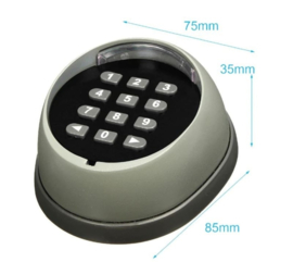 5x WIFI Universeel, set draadloos codeclavier met ontvanger 2 zenders en wifi, Kijzer-K216, voor elk merk poortopenener /draadloos toetsenbord met ontvanger en wifi.Art. 0216  €121,95 p/st. (QU)