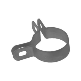 Kortlip hoekbeugel met kwart Ø60 mm - elektrolytisch verzinkt en gecoat RAL7016 Art. nr. DLHB701660 prijs per Stuk(s) excl. BTW