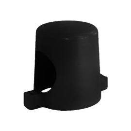 Plantsoenkop 60x42 mm - RAL9005 Art. nr. PLKOP60429005 prijs per Stuk(s) excl. BTW