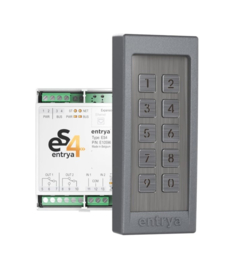 Entrya ES4-KP kit met grijs opbouw codeklavier Art nr. 105505 (SE)