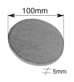 RO100X5~~SCHIJF IN IJZER