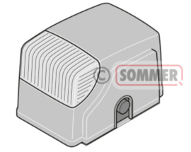 Sommer Afdekkap slagboom rechts ASB-6010A/5014A/5507A Art nr. 105075  (SE)
