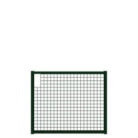 Tuinpoortvleugel 1200x1000 mm met gaasvulling - RAL6009 Art. nr. TPS6009120100 prijs per Stuk(s) excl. BTW