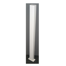 Paal 80 x 120 x 1100mm gemetaliseerd en gelakt in RAL-kleur naar keuze  Art.nr: PLT308