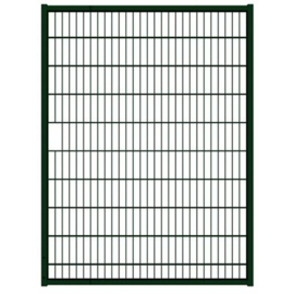 Tuinpoortvleugel 1500x2000 mm met dubbelstaafmatvulling - RAL6009 Art. nr. TPTDM6009150200  prijs per Stuk(s) excl. BTW