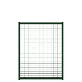 Tuinpoortvleugel 1200x1500 mm met gaasvulling - RAL6009 Art. nr. TPS6009120150  prijs per Stuk(s) excl. BTW