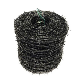 Puntdraad - 100 mtr - RAL 9005 Art. nr. PD9005100 prijs per Rol excl. BTW