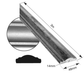 MC114-4-3M~~HANDGREEP 50X14MM - 3 METER !