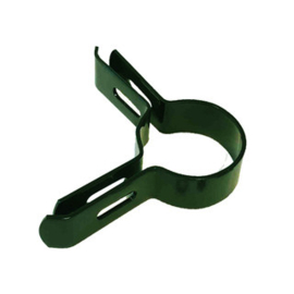 Langlip hoekbeugel met kwart Ø 60 mm met neopreen rubber - elektrolytisch verzinkt en gecoat RAL6009 Art. nr. LLHB600960NEO prijs per Stuk(s) excl. BTW